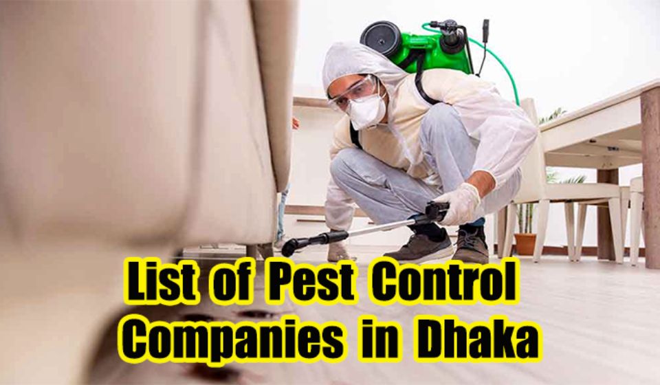 top pest control companies in bangladesh