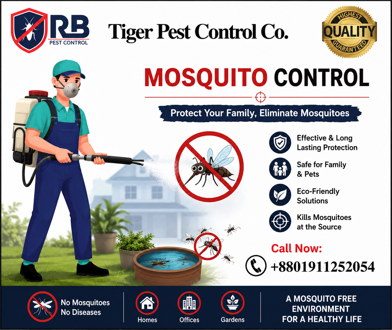 Mosquito control service in bangladesh